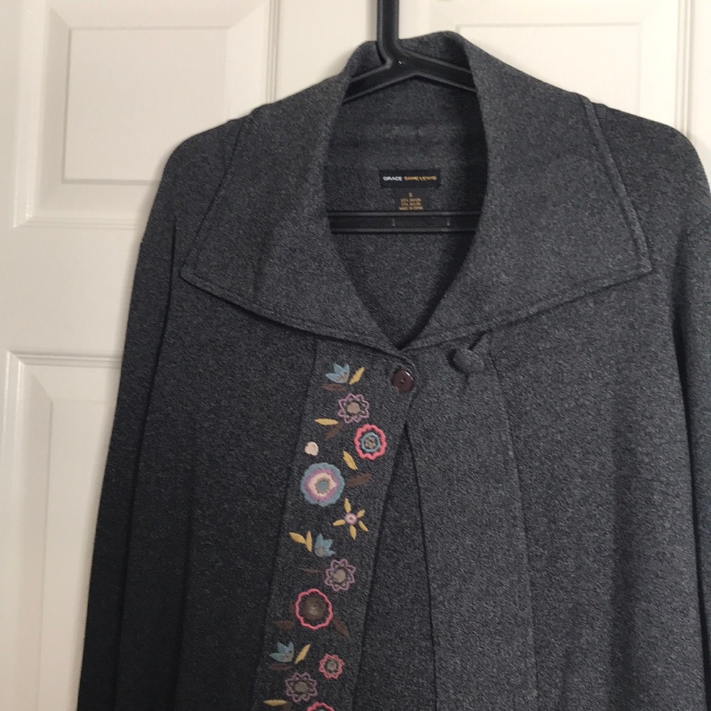 Mid thigh jacket and Blouse